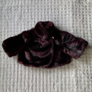 BAKER by Ted Baker London Faux Fur Infant Shrug Jacket